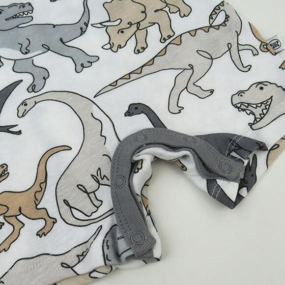 New 2-Pack HonestBaby Boys 12 Months Short Sleeve Tank Organic Cotton Rompers - Picture 7 of 7